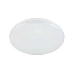 Canopy Ø30 Wit Van Designlight - De armatuur heeft in- en uitgangen aan zowel de achterkant als de zijkanten, wat betekent dat hij kan worden aangesloten en gemonteerd met een externe kabel.