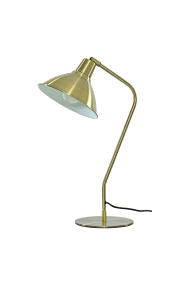Ostri 50cm Antiek messing bureaulamp Van Aneta Lighting - De Ostri tafellamp heeft een klassiek en tijdloos design, gemaakt van metaal met een antiek messing afwerking.