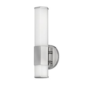 Facet 35cm Chroom badkamerlamp Van Elstead Lighting - Facet is een moderne en stijlvolle badkamerlamp die functionaliteit en esthetiek combineert.