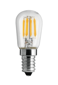 E14 2,5W 2200K 3-staps dimbaar Transparant Van Unison - De heldere E14-lamp met een vermogen van 2,5 W en een warm licht van 2200 K creëert een aangename en uitnodigende sfeer.
