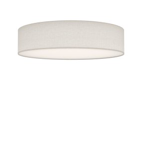 Soft Ø60 Wit linnen plafondlamp Van Belid - Soft is een stijlvolle plafondlamp die een zacht en aangenaam licht in de kamer verspreidt.
