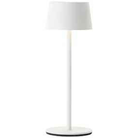 Jona 25cm Wit Draagbare Van Brilliant - De hoogte is ook verstelbaar als je een lamp wilt die korter is dan 25 cm.