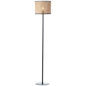 Wiley Natuur vloerlamp Van Brilliant - Wiley is een decoratieve staande lamp die een stijlvolle sfeer in huis creëert.