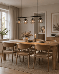 Globi 4 78cm Zwart/Rookkleurig hanglamp Van Nordic Lighting - Globi is een decoratieve blikvanger die zowel in moderne als in meer klassieke interieurs goed tot zijn recht komt.