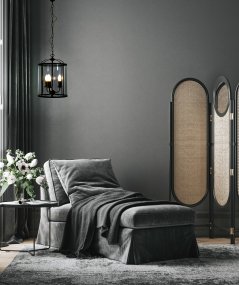 Budgie Ø28 Rookgrijs hanglamp Van Aneta Lighting - De lamp is in hoogte verstelbaar, met een minimale totale hoogte van 55 cm en een maximale hoogte van 150 cm.