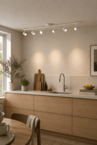 Omega 6 Wit spot Van Nordic Lighting - Plaats hem in de hal, keuken of slaapkamer.