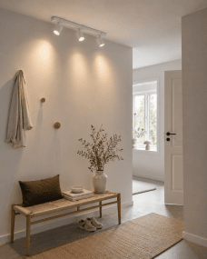 Crux 3 Wit spot Van Nordic Lighting - Plaats hem in de hal, keuken of slaapkamer.