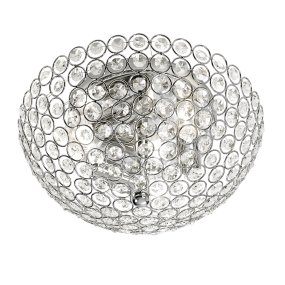 Värmdö Ø30 Chroom badkamerlamp Van Armaturhantverk - Geef uw badkamer een vleugje glamour met deze unieke plafondlamp die design en veiligheid combineert.