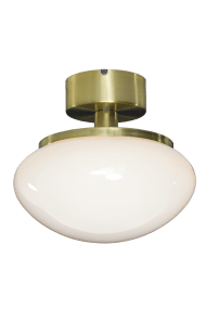 New August Ø27 Messing plafondlamp Van Aneta Lighting - Voor wie een lamp met karakter wil, maar niet de kamer overneemt, is New August de ideale keuze - een stijlvol detail dat uw gehele interieur verfraait.