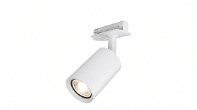 Forma spot Wit Van Nordic Lighting - Sluit de stroom aan aan het begin/einde van de rail met een verbindingsstuk of in het midden van de rail met een middenverbinding.