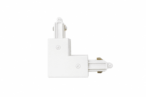 L-Stuk Wit Van Nordic Lighting - L-vormig verbindingsstuk met een hoek van 90&deg; voor het Forma-railsysteem van Nordic Lighting.