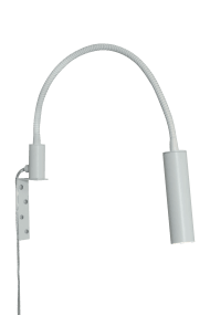 Artic Flex Wit leeslamp Van Aneta Lighting - Wordt geleverd met een ge&iuml;ntegreerde led-lichtbron met dimfunctie die gemakkelijk bereikbaar is op de lampkop.