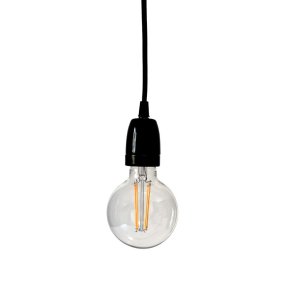 Johan Zwart raamlamp Van Lampan - snoer en stekker voor eenvoudige installatie &ndash; geen vaste elektriciteit nodig!