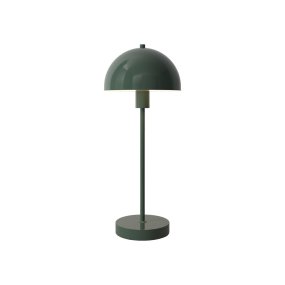 Vienda Eikenbladgroen tafellamp Van Herstal - De lamp past zowel in de woonkamer als in de slaapkamer en draagt bij aan een stijlvolle en warme sfeer.