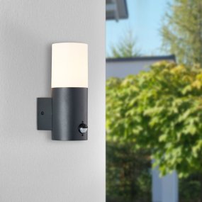 Aberdeen Antraciet buitenlamp Van Brilliant - Aberdeen is een veelzijdige wandlamp die zowel decoratief gebruikt kan worden om de gevel te accentueren als functioneel om de veiligheid langs paden en ingangen te vergroten.