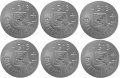 Batterij 6 Stuks AG13/LR44 Zilver Van Star Trading - 