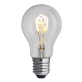 E27 normal 3W 2200K Dimbaar Transparant Van Unison - De UNI-FLEX normale heldere E27 dimbare lichtbron met een lichtopbrengst van 3W en een warm licht van 2200K zorgt voor een elegante en comfortabele verlichting.