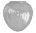 Teardrop Glass Shade 200 Transparant Van Karlskrona lampfabrik - 