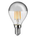 E14 Bovenkant Spiegel 2,5W 2500K Dimbaar Transparant Van Unison - Hij is voorzien van een E14-fitting en heeft een vermogen van 2,5W, wat overeenkomt met een warmere kleurtemperatuur van 2500K.