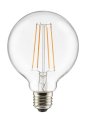 E27 Globe 7,5W 2200K Dimbaar Transparant Van Unison - De lamp heeft een vermogen van 7,5W en een kleurtemperatuur van 2200K, wat zorgt voor een warm en aangenaam licht.