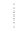 Oval Chain 10m Nikkel Van Karlskrona lampfabrik - 