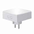 LAMP 1 - EU Grijs Van Avolt - Deze handige kleine lamp kan direct in het stopcontact (230V) worden gestoken en is perfect als nachtlampje of sfeerverlichting in de hal, slaapkamer of andere ruimtes waar u een zacht licht wilt.