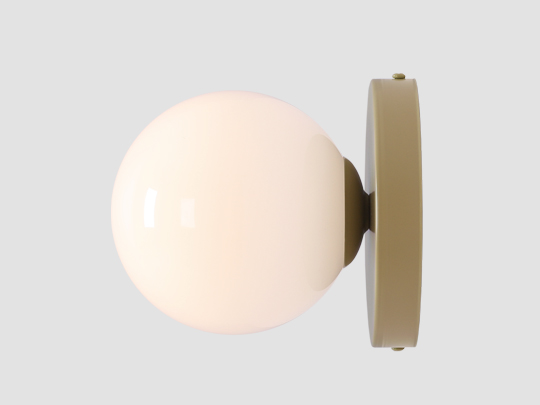 Ball Ø15 Beige wandlamp Van Artera - Perfect voor de hal, slaapkamer of woonkamer &ndash; een klein detail met een groot effect.