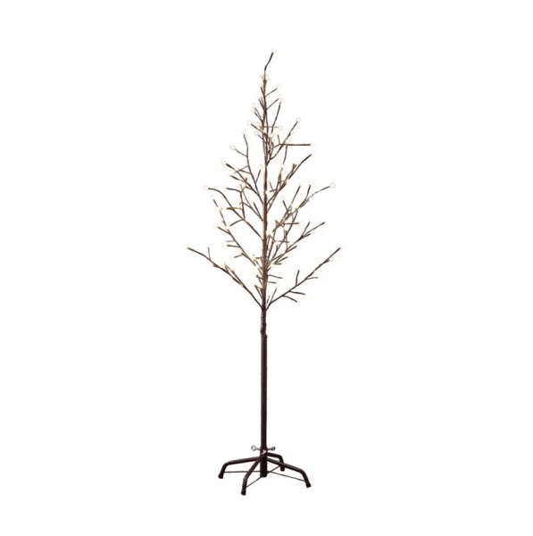 Bruine Boom 150cm Bruin Van Konstsmide - Creëer een sfeervolle sfeer met deze lichtslinger &ndash; een decoratieve favoriet tijdens de kerstperiode en het hele jaar door!