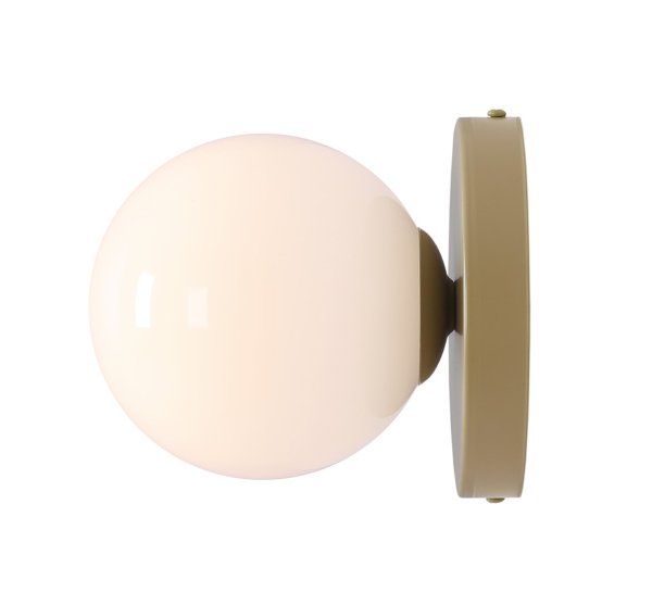 Ball Ø15 Beige wandlamp Van Artera - Perfect voor de hal, slaapkamer of woonkamer &ndash; een klein detail met een groot effect.