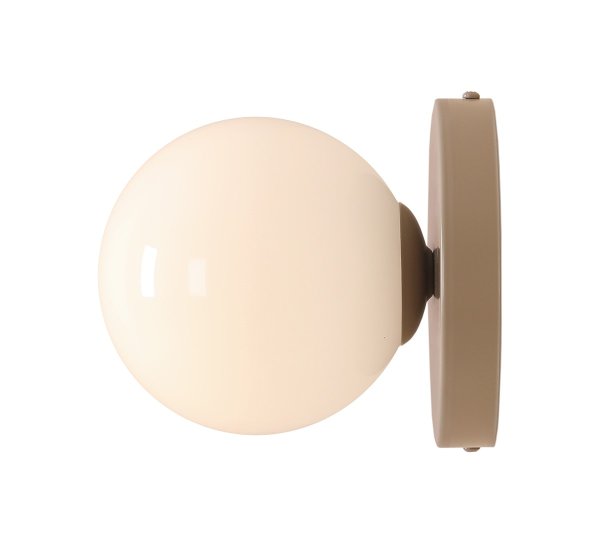 Ball Ø15 Beige wandlamp Van Artera - Perfect voor de hal, slaapkamer of woonkamer &ndash; een klein detail met een groot effect.