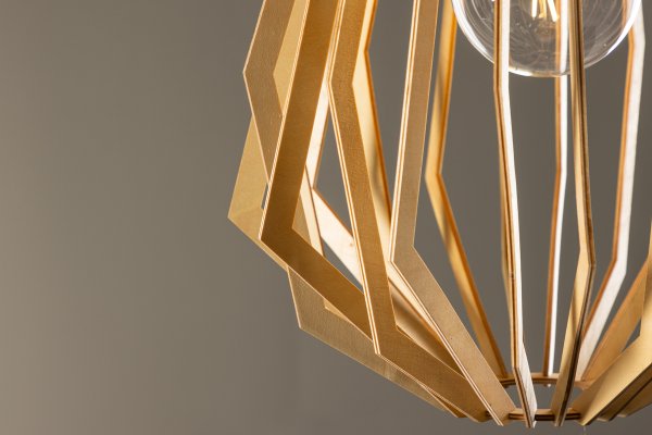 Spider Ø42 Hout hanglamp Van Venture Design - 