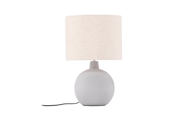 Torcello 50cm Grijs tafellamp Van Venture Design - De lamp heeft een stijlvol en eenvoudig design en is daardoor geschikt om vrijwel overal te plaatsen waar extra verlichting of decoratie nodig is.