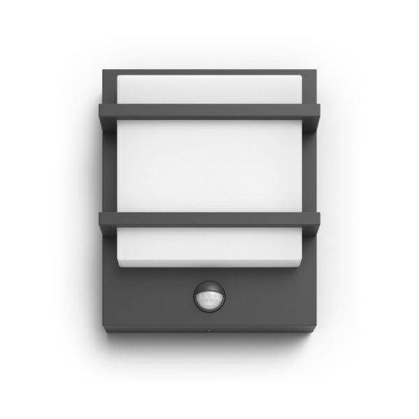 Petronia Antraciet buitenlamp Van Philips - De Philips Petronia LED-buitenlamp is gemaakt van hoogwaardig en duurzaam antracietgrijs aluminium.