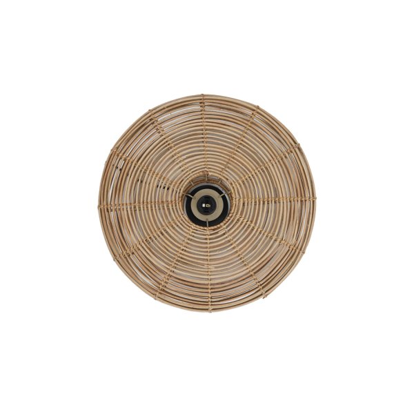 Mataka Ø50 Natuur wandlamp Van Light & Living - Geef uw huis een warme en uitnodigende sfeer met Mataka, een wandlamp van rotan.