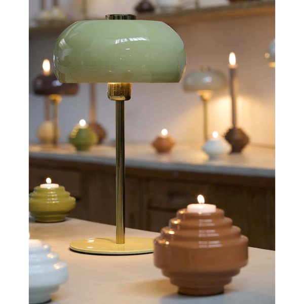 Surin 40cm Lichtgroen tafellamp Van Light & Living - 