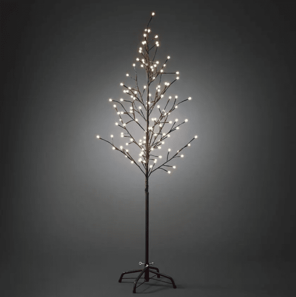 Bruine Boom 150cm Bruin Van Konstsmide - Creëer een sfeervolle sfeer met deze lichtslinger &ndash; een decoratieve favoriet tijdens de kerstperiode en het hele jaar door!