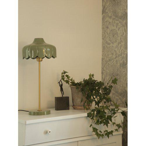 Wells 50cm Groente tafellamp Van PR Home - De lamp is geïnspireerd op een bloem en is verkrijgbaar in verschillende kleuren en modellen.