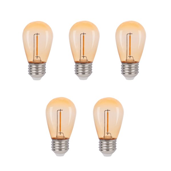  Deco bulb x 5 Vintage Van Lightson - Voor een optimale levensduur adviseren wij u de transformator niet met meer dan 85% van de maximale capaciteit te belasten.