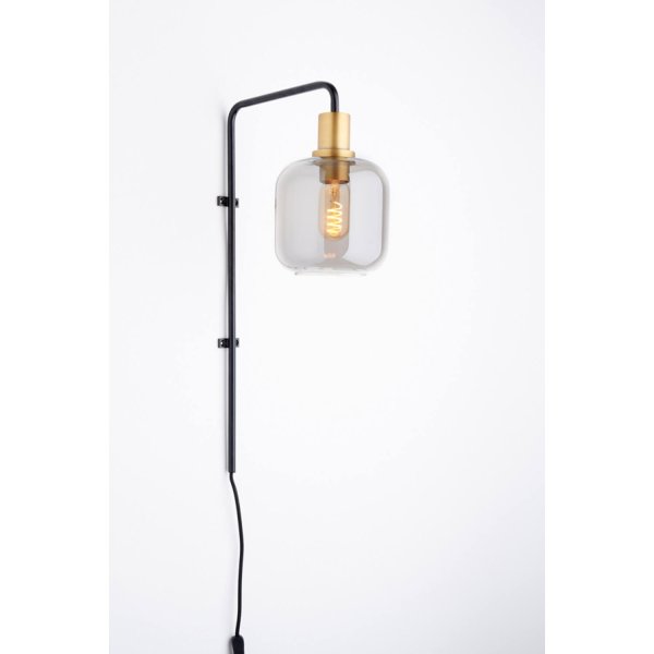 Lekar 32cm Zwart wandlamp Van Light & Living - 