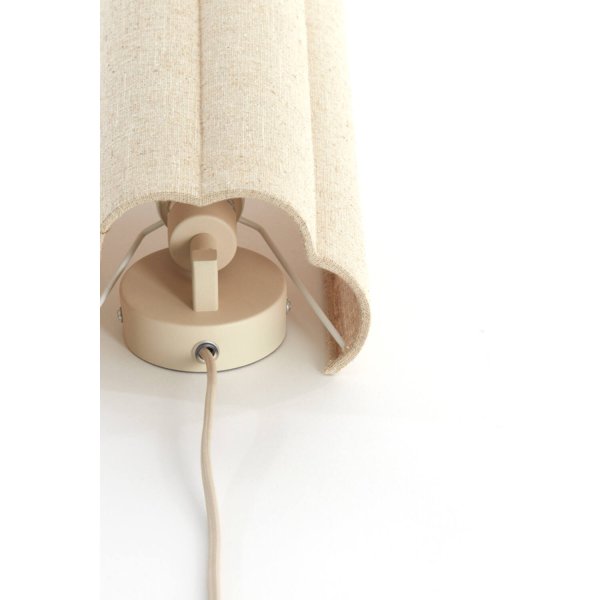 Fringe 30cm Beige wandlamp Van Light & Living - 