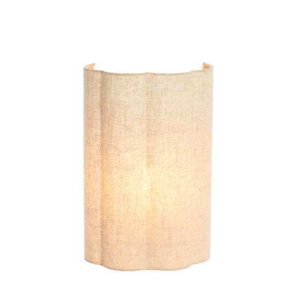 Fringe 40cm Beige wandlamp Van Light & Living - 