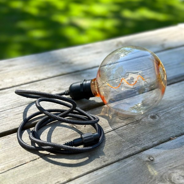 Deco bulb XL Vintage Van Lightson - Voor een optimale levensduur adviseren wij u de transformator niet met meer dan 85% van de maximale capaciteit te belasten.