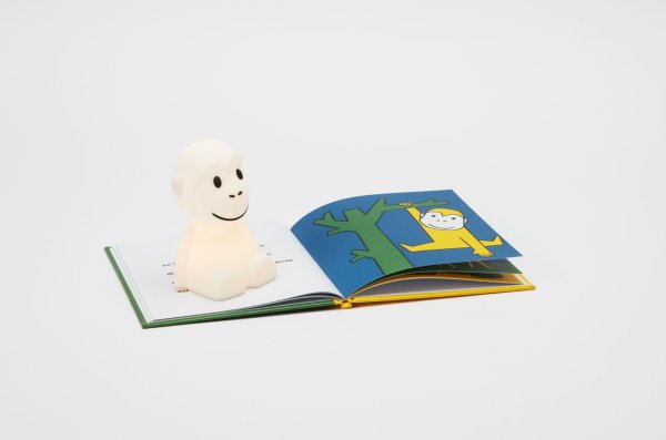 Bundle of Light - Monkey Mini Wit kinderlamp Van Mr Maria - Voeg wat licht en vreugde toe aan uw dag en uw huis met deze charmante Monkey-lamp.