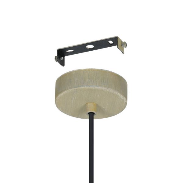 Amsfield Ø38 Natuur hanglamp Van Eglo - Deze hanglamp van prachtig gevlochten rotan verspreidt een warme en natuurlijke gloed die een uitnodigende sfeer in de kamer creëert.