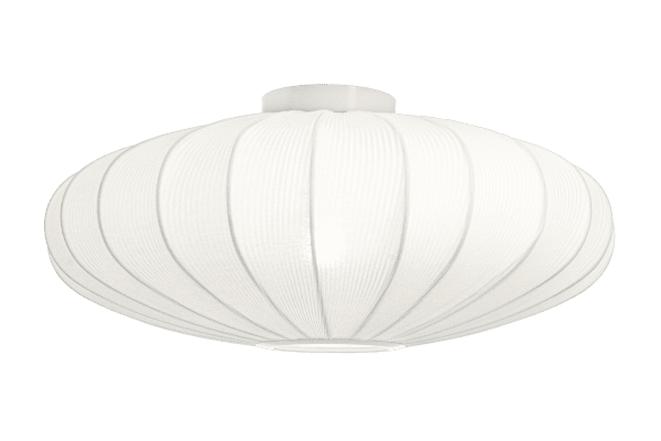 Mamsell Ø55 Wit plafondlamp Van Aneta Lighting - Mamsell is een stijlvolle plafondlamp die met zijn zachte vorm bijvoorbeeld goed in slaapkamers past.