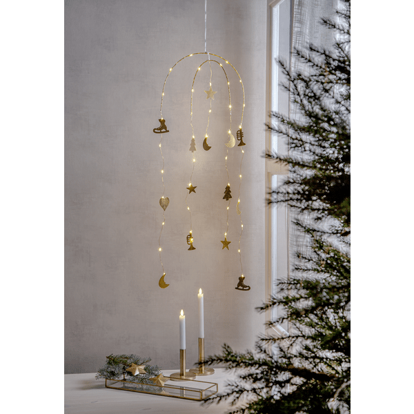 Dream Messing Van Star Trading - Leuke wintermotieven in een messing afwerking die een kerstgevoel creëren.