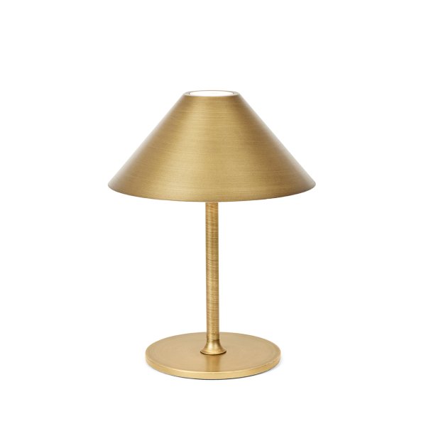 Hygge 20cm Antiek messing Draagbare Van Halo Design - Hygge is een veelzijdige en stijlvolle verlichting die geschikt is voor alle gelegenheden en beschikt over een dimfunctie.