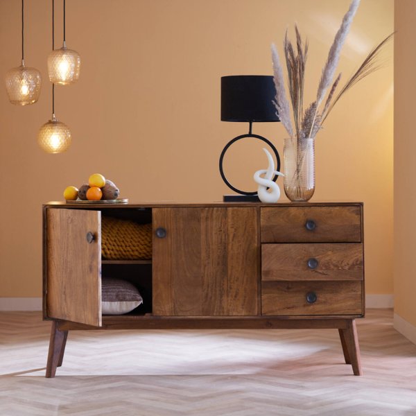 Liva 53cm Zwart lampenvoet Van Light & Living - 