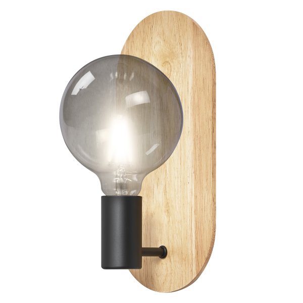 Wood 30cm Natuur wandlamp Van Ledvance - Hier zorgt de lamp niet alleen voor sfeervolle verlichting, maar is hij ook een stijlvol detail in het interieur.
