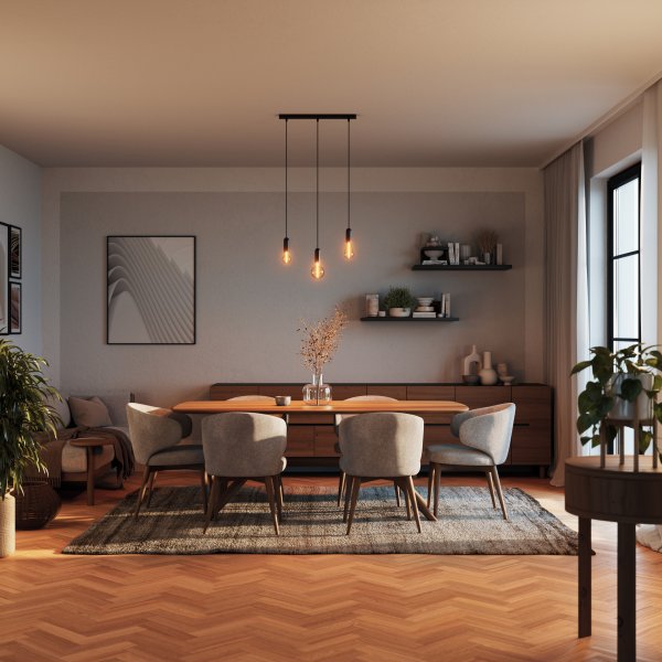 Triple Canopy Zwart Van Ledvance - 